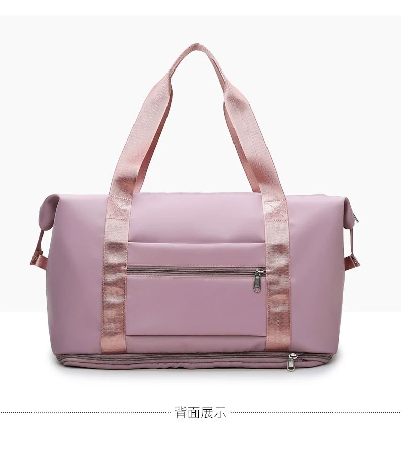 Carry On Travel Duffle Bag Nylon Waterproof Sports Gym Tote Bags for Women Large Capacity Storage Luggage Handbag 2026