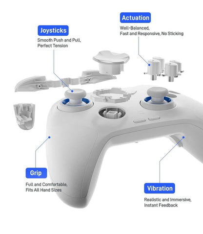 Direwolf 4 Series Arknights:Endfield Gamepad Perlica Joystick Force Adjustment Wireless Anime Game Controller for PC Switch