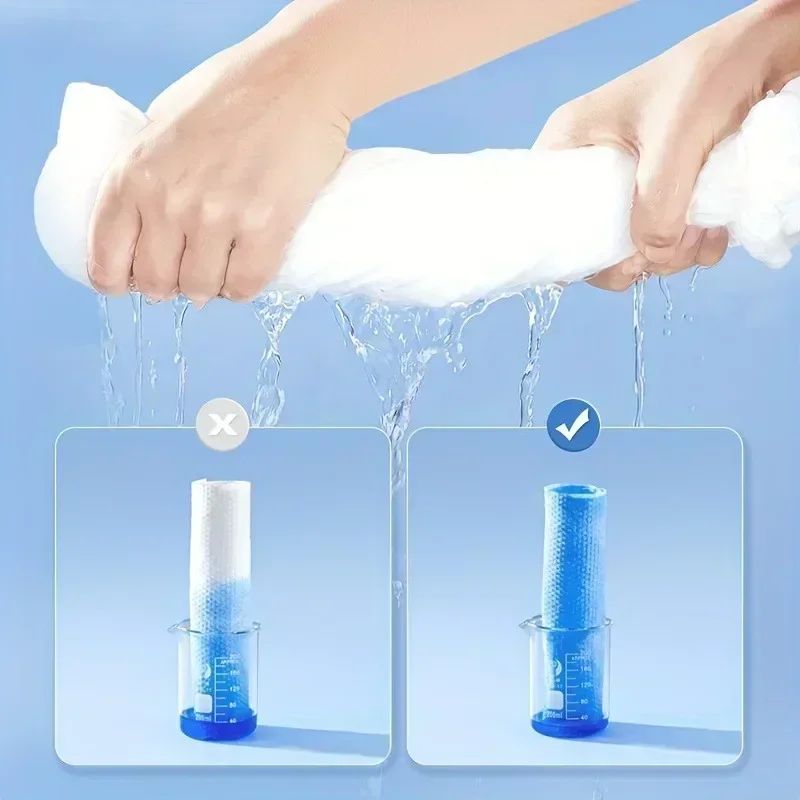 1/2/5PCS Disposable Towel Bath Towel Lndividually Packaged Clean Hygienic Disposable Towel Thickened Cotton Portable Travel