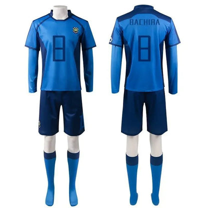 Anime Cosplay Costume Ness Kaiser Isagi Nagi Reo Itoshi Sae Shidou Ryuusei Cosplay Jersey With Shorts Uniform Clothes