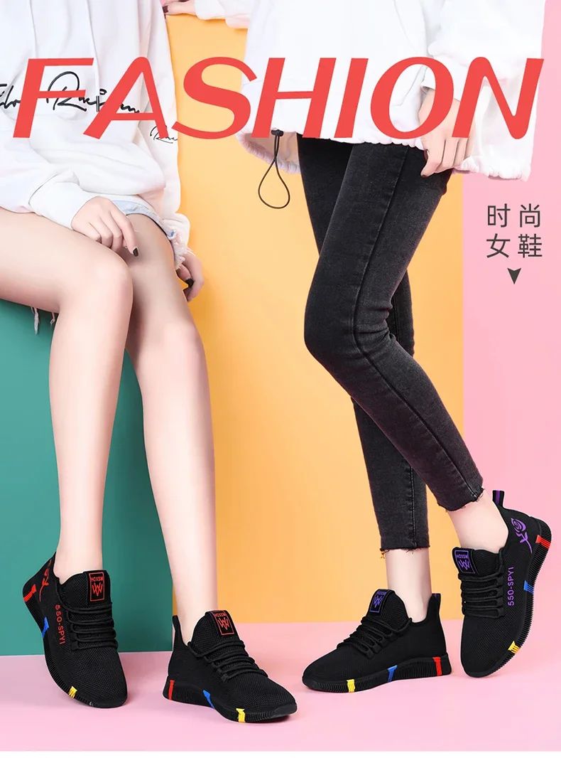 Tenis Feminino 2025 Women Vulcanized Shoes Air Mesh Light Soft Sneakers Female Flats Platform Lace Up Casual Shoes Basket Femme