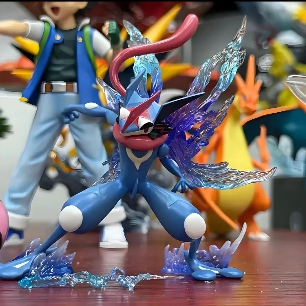 12cm/4.72in Anime Pokémon Greninja Boneco de Ação Figuras Colecionáveis em PVC Brinquedos de Modelo para Presentes Infantis