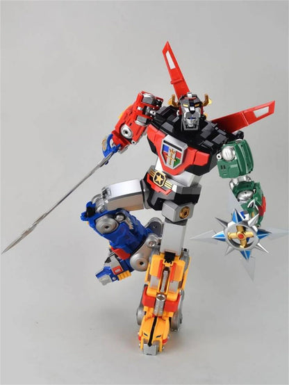 ?IN STOCK?Transformation MC Muscle Bear Beast Lion King Golion Alloy Metal Voltron Defender Action Figure