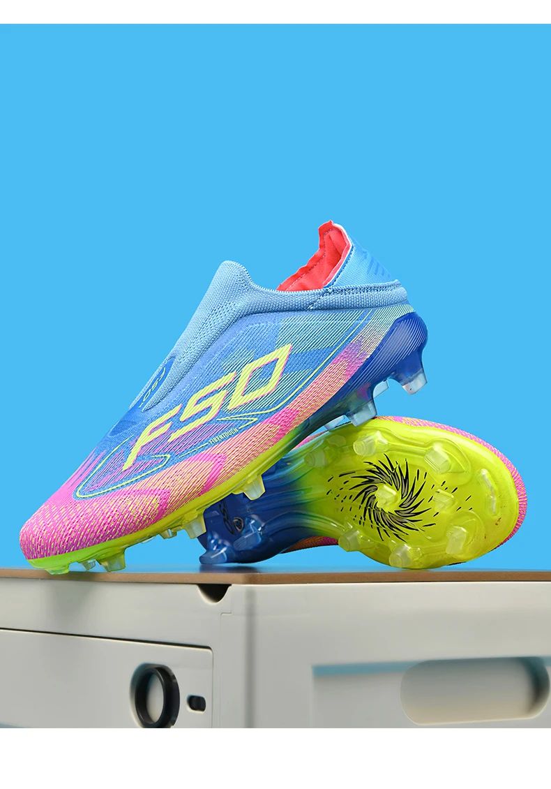 Men Football Boots Professional Society Cleats Original TF/FG Top Quality Indoor Soccer Shoes Booties Comfortable Sneaker Tenis