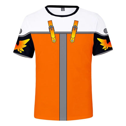 Hot Game Kingdom Hearts 3d Printed T-shirt Fashion Short sleeve Cosplay Street Style Tops Men Women Kids T shirt Size (100-6XL)