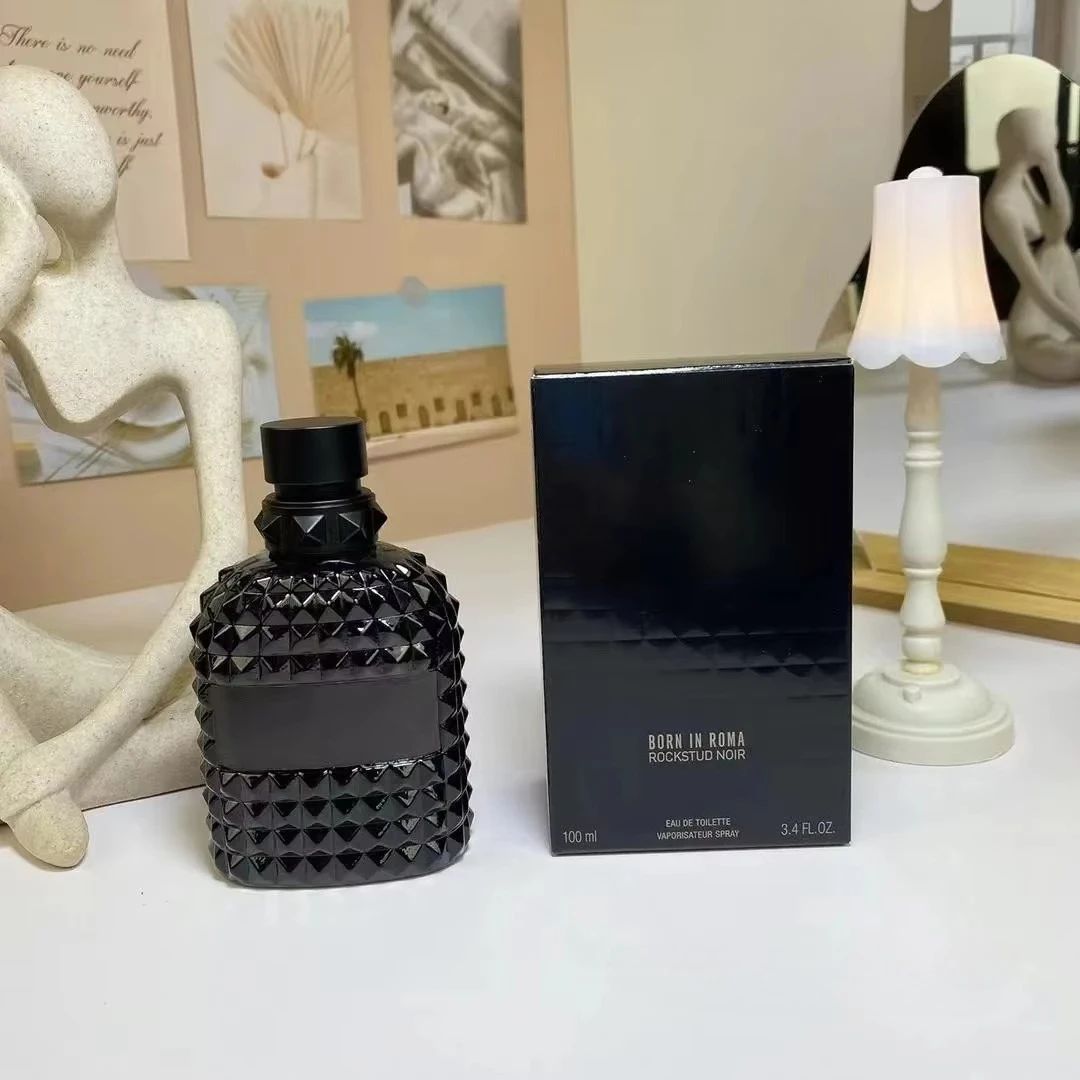 Perfume 100ML Charmoso Sexy Feminino Spray Corporal Perfumes Masculinos e Femininos Frangrância de Longa Duração de Alta Qualidade Born in Roma