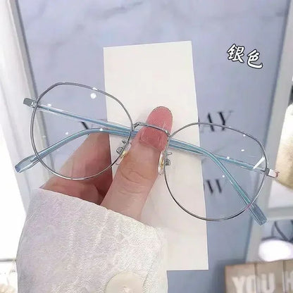 Luxury Myopia Glasses Classic Vintage Anti-blue Light Eyeglasses Women Men Minus Diopter Eyewear Prescription with 0 -0.5To -6.0