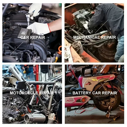AIRAJ NOVO Kit de Ferramentas para Reparação Automotiva 46/53 Peças/Conjunto  Conjunto de Soquetes Chave de Torque Catraca  Conjunto de Ferramentas de Reparo Chave Combinada Automotiva