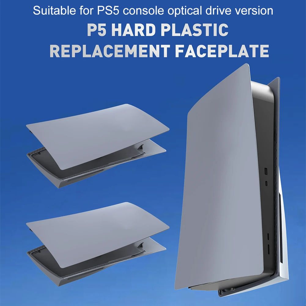 For PS 5 Disc/Digital Edition Console Gray Faceplate Anti-Scratch Hard Shell Dust Cover 30th Anniversary Shockproof Cover Plates