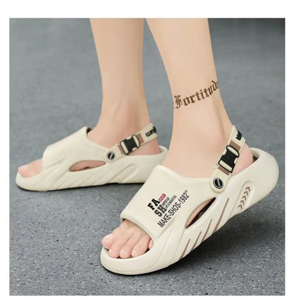 Flip Flops Male Massage Slippers Outdoor Sandals Beach Clogs Indoor Comfortable Soft Slides Men Casual Shoes Women Home Slippers