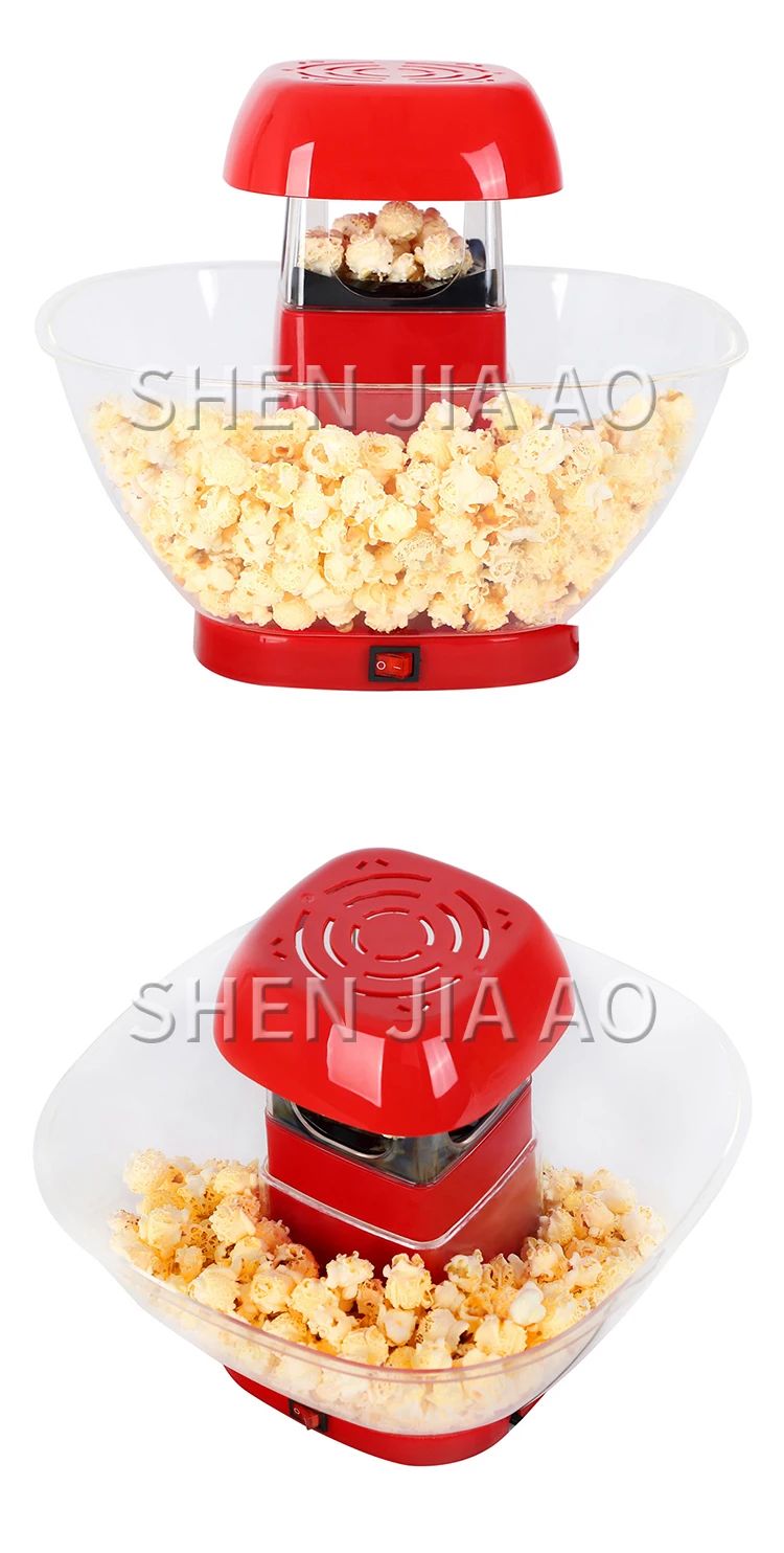 Home Popcorn Machine PM-2801 Portable Popcorn Machine 1200W Homemade Snack Popcorn Creative Gift 220V 50-60Hz