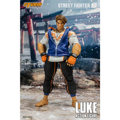 in stock Original Storm Toys Street Fighter 6 Luke In Stock Anime Action Collection Figures Model Toys