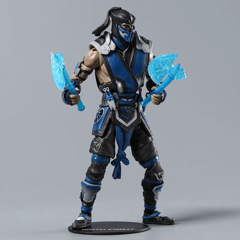 Sub-Zero Scorpion Mortal Kombat Decorations Action Figure Collection Toy Gift