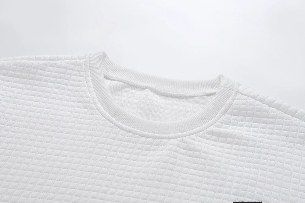 Men's Crew Neck Sweatshirts Solid Color  Long Sleeve Large Sweatwear Spring Autumn Outdoor Jogging Tops