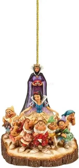 Disney Action Anime Figura Bonecas Princesa Enfeites de Natal Árvore de Natal Decoração de Pendurar Presente Artesanato de Natal