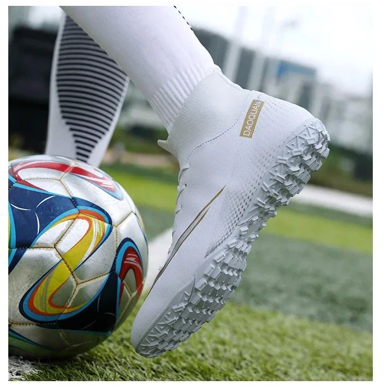 New Men Women Professional Soccer Shoes Football Boots Hot-selling High-quality Training Futsal TF Shoes Match Grass Cleats