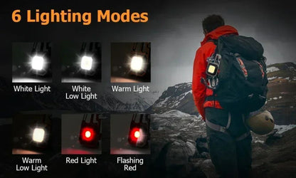 Mini LED Portable Keychain Flashlight Outdoor COB Work Light Emergency Lighting With Window Hammer Bottle Opener Lamp Camping