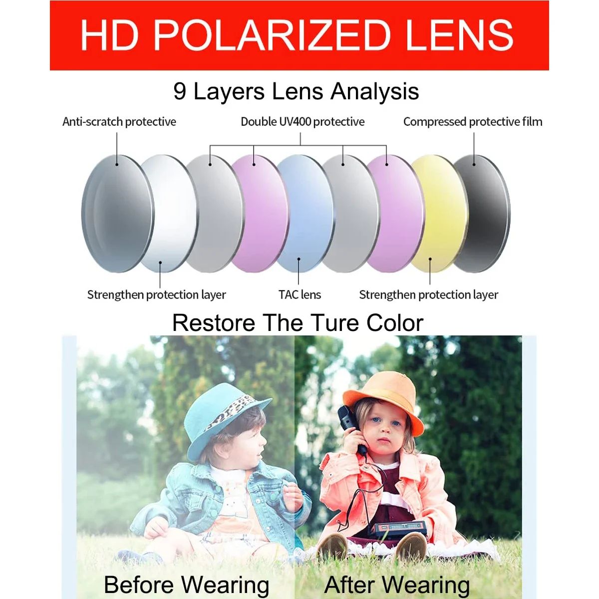 Óculos de Sol Infantis Polarizados de Luxo Estilo Tony Stark Óculos de Sol Quadrados para Crianças Meninos Meninas Oculos Retrô Homem de Ferro