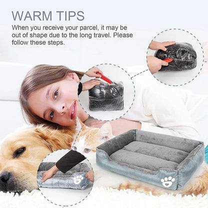 Cama de sofá XXL para animais de estimação, macia e lavável, outono/inverno, quente, de pelúcia, para cães e gatos grandes, produtos para animais de estimação, mais vendidos