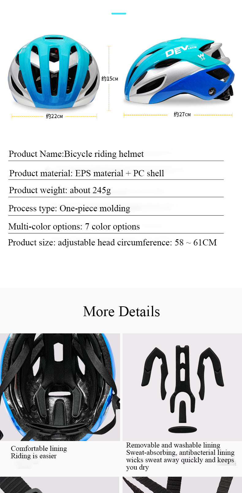 Road Bike Helmet Racing Outdoor Adult Sports Mountain Biking Equipment Special Helmet Men and Women Adjustable Riding Hat