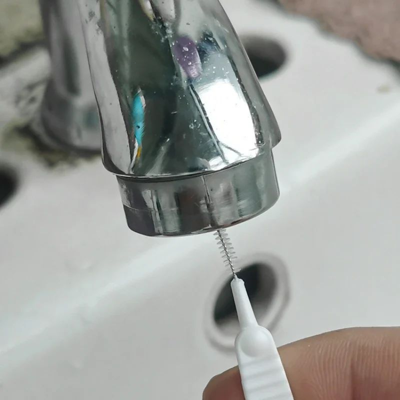 10/20/30 PEÇAS Escovas para Bico de Chuveiro de Fácil Limpeza Escovas de Micro Nylon para Bico de Chuveiro Ferramentas de Limpeza Anti-entupimento Acessórios de Banheiro