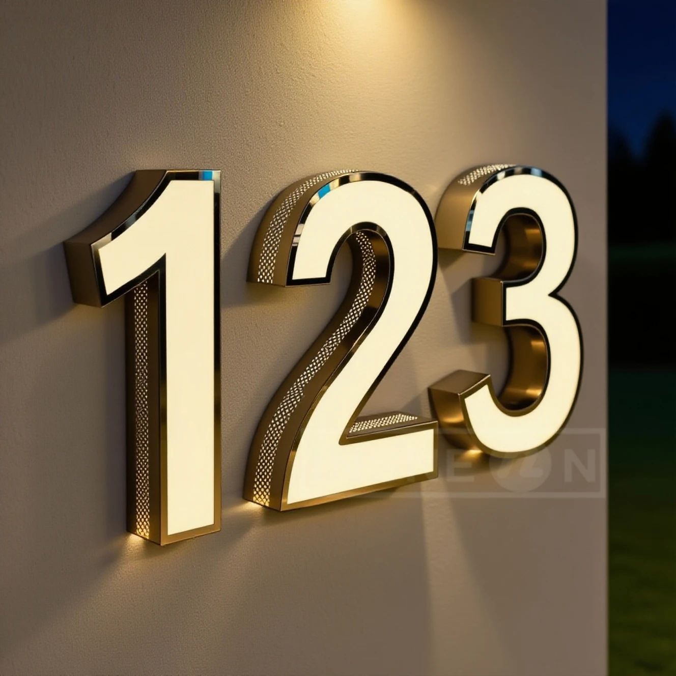 Custom Business Sign 3d Logo Led Light Business Label Advertising Shop  Signs Luminous Acrylic Signboard