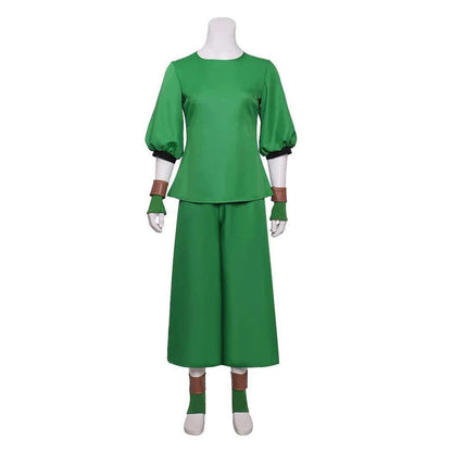 Anime Avatar The Last Airbender Toph Beifong Cosplay Costume Vest Pants Suit Outfit Halloween Woman Man Carnival Roleplay Clothe
