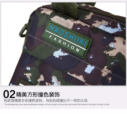 2024 New Shoulder Messenger Bag Casual Men's Bag Portable Briefcase Nylon Waterproof Outdoor Bag Man Messenger Trend Handbags