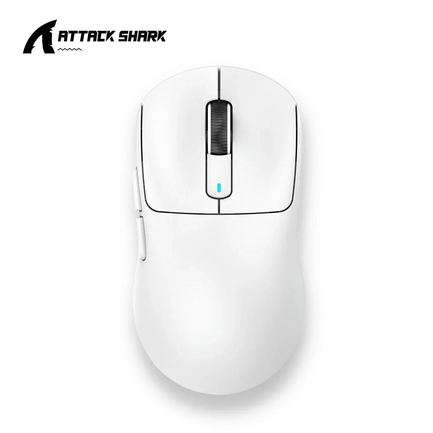 Mouse Gamer X3 PixArt PAW3395 Bluetooth 2.4G Tri-Mode, 26000dpi, 650IPS, 49g Leve com Macro