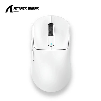 Mouse Gamer X3 PixArt PAW3395 Bluetooth 2.4G Tri-Mode, 26000dpi, 650IPS, 49g Leve com Macro