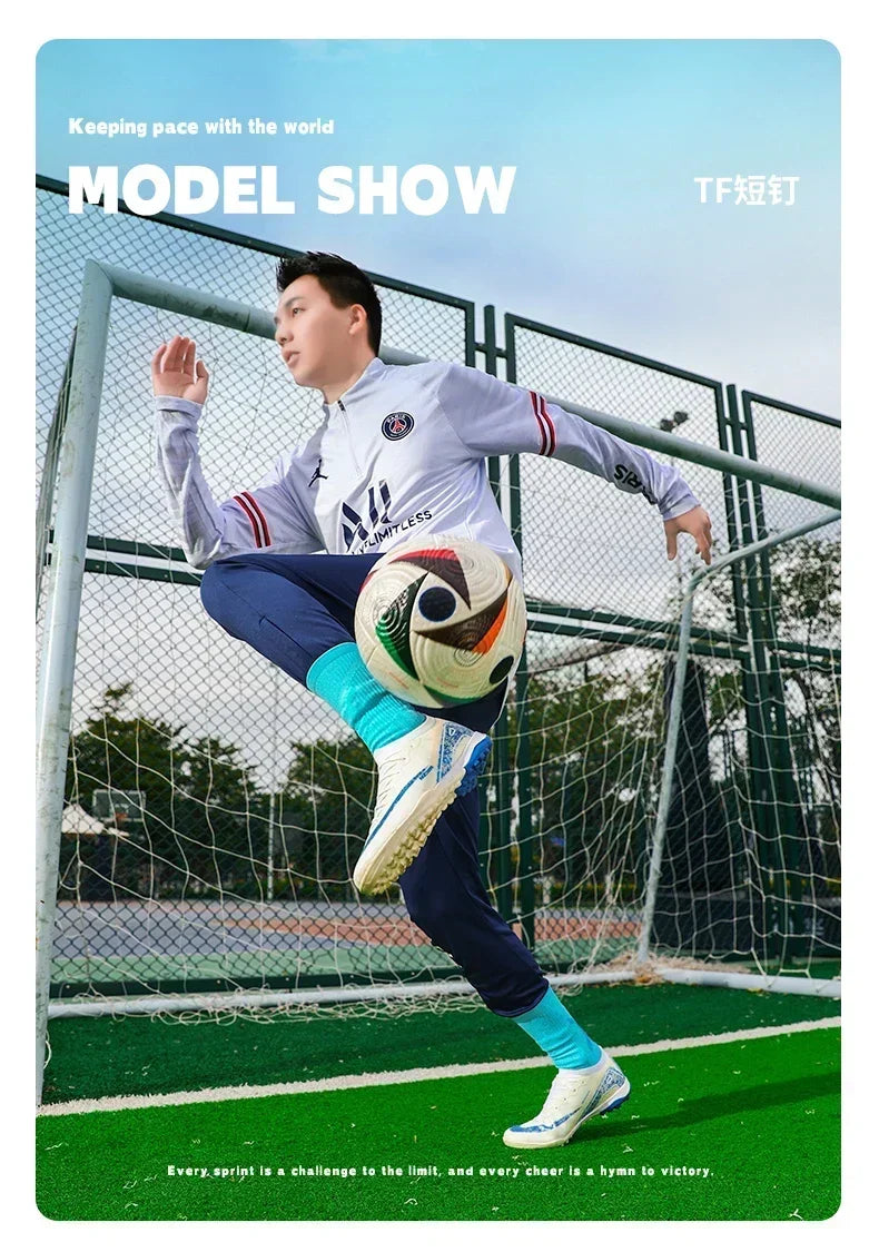 Professional Men Football Boots Adult High Quality Soccer Shoes Society Indoor Cleats Ultralight Studded Women Football Shoes