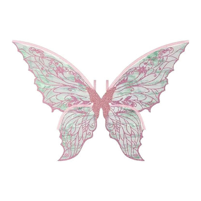 1PC Adults Fairy Wings Girls Sparkling Angel Wings Butterfly Costume Wings Halloween Costume Dress up Party Favor Christmas Gift
