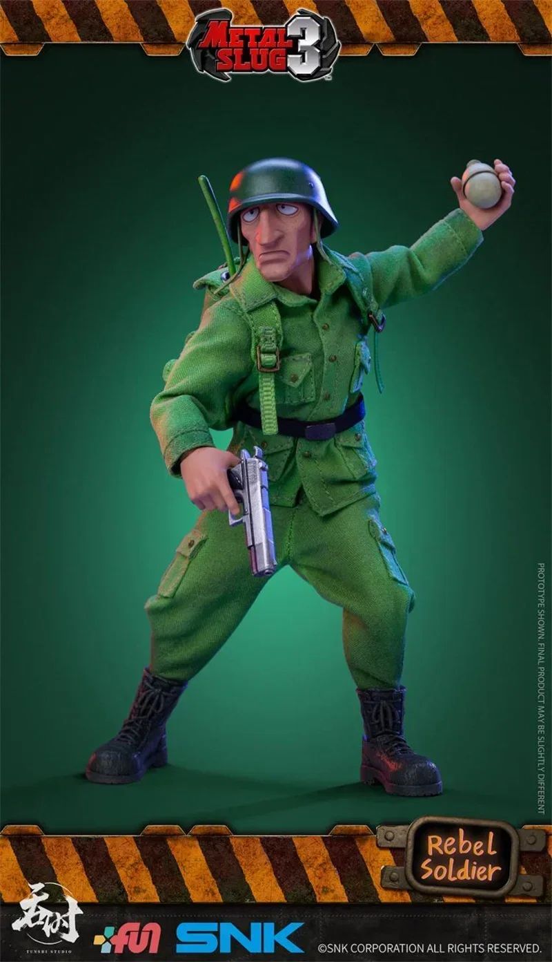 ?EM ESTOQUE?TUNSHI Studio Original SNK Modelo Oficial Metal Slug 3 Marco Tarma Clark Still RALF JONES Soldado Rebelde 1/12 Mecha Brinquedo