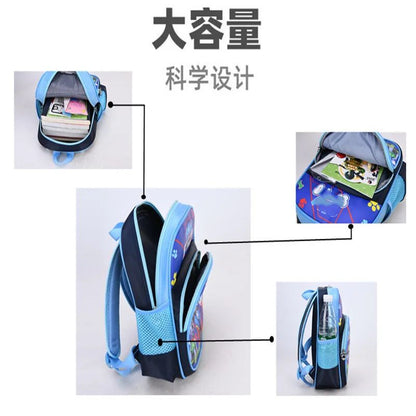 Mochilas escolares infantis de jardim de infância proteção da coluna e redução de carga mochilas para meninos e meninas mochila leve estampada