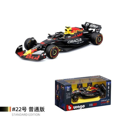 Novidade em Estoque Bburago Série F1 2025 1:43 2025 F1 Sf-25 Leclerc Rb21 Verstappen Mcl39 W16 Modelo Miniatura de Liga Brinquedos Personalizados Presentes