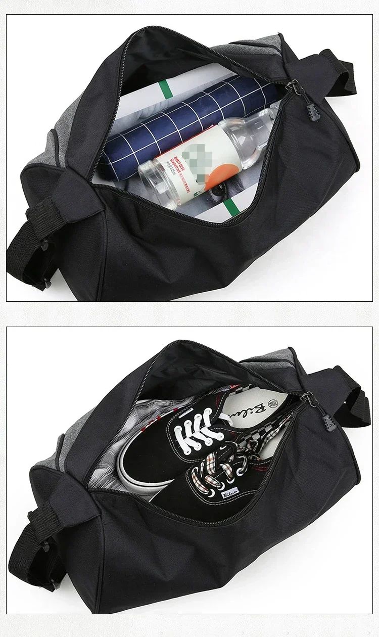 Women's & Men's Gym Bag Unisex Outdoor Crossbody Shoulder Backpack Personalized Duffel Overnight Travel Yoga Sports Bag