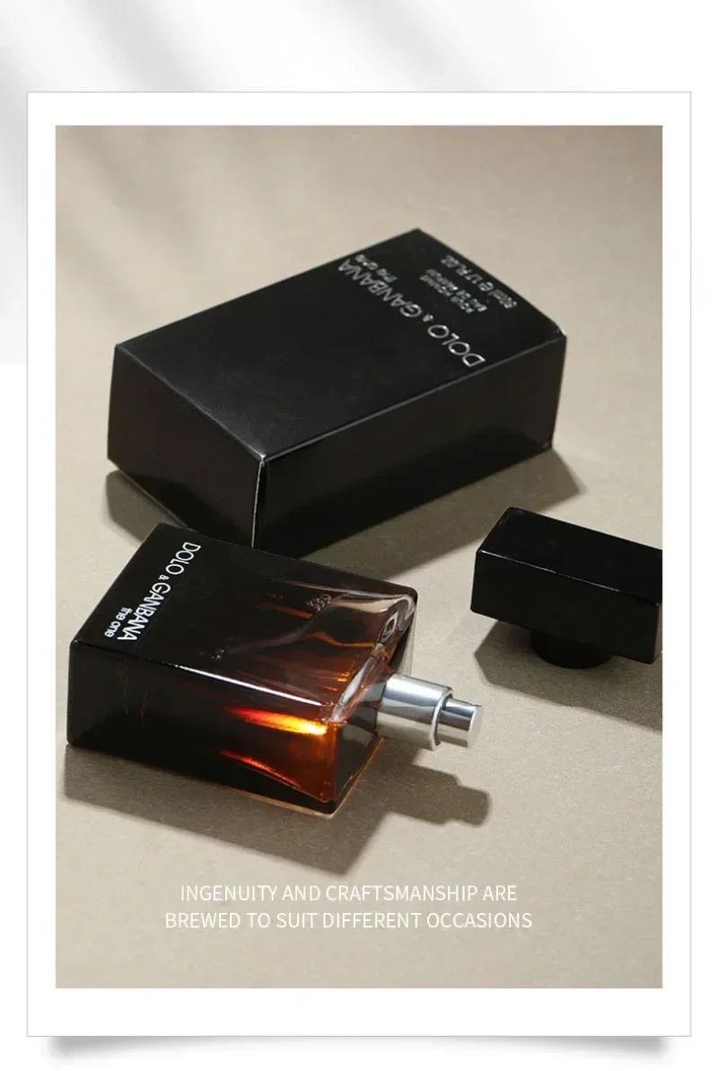 Top Selling Brand Eau De Toilette for Men - Fresh Romantic Fougere Scent Woody Notes 50ml Cologne Perfume Long Lasting