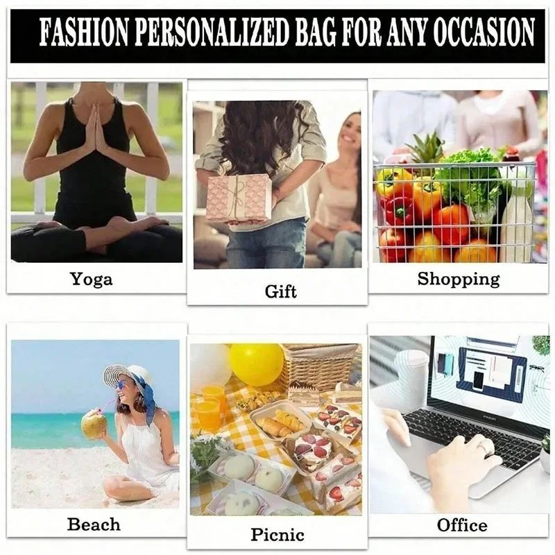 Potter Cats Printed Canvas Tote Bag for Women Handbag Harajuku Shopper Bags Cartoon Cat Aesthetic Tote Bag Female Shoulder Bag