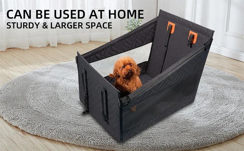 Cama Ninho para Carro para Pets, Extensor de Rede para Banco Traseiro de Cobertura Total para Carros, Impermeável e à Prova de Arranhões com Bolso de Malha para Cães de Todos os Tamanhos