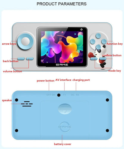 New S5 Mini Retro Video Gaming Console Built-in 520 Classic Games Portable 2.4 Inch TFT Pocket Game Players Console For Child