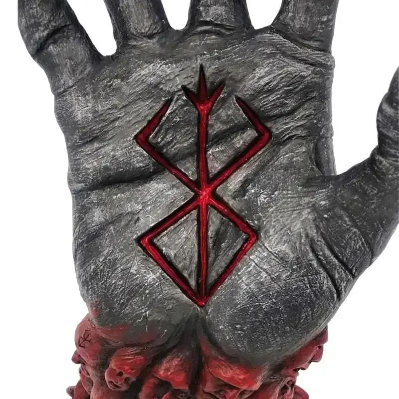 23cm Berserk Mão de Deus Anime Figura Mão do Diabo Estatueta Mão de Deus Estátua Modelo Colecionável Bonecas Brinquedos Presente Decoração de Casa