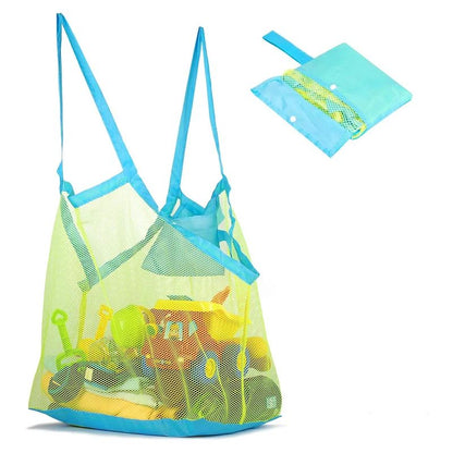 Protable Beach Bag Anti-sand Net for Kids Beach Toy Towel Storage Mesh Travel Large Capacity Toy Outdoor Waterproof Storage Bags