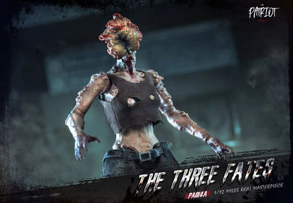 Em Estoque Patriota The Last of Us Clicker Três Destino Zumbi 1/12 Manto de Pano Boneco de Ação Brinquedo de Presente Série Coleção