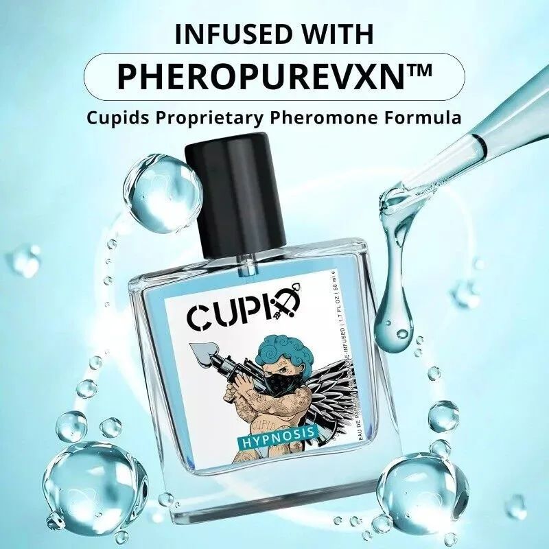 Original Sealed EDP Hypnosis Cupid 2.0 Long Lasting Hypnosis Pheromone Fragrance Perfume Infused Cologne For Men For Women