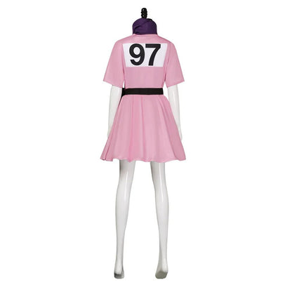Japanese anime cosplay costume Bulma costume live-action roleplay convention cosplay dress