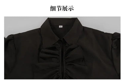 Vampire Renaissance Victorian Shirts for Men and Women  White Steampunk Ruffle Medieval Halloween Costume
