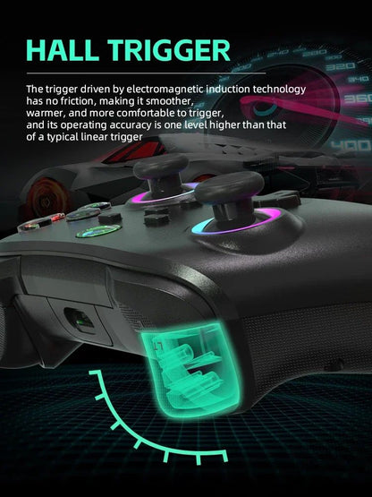 DATA FROG Turbo Programmable Wireless Pro Gamepad Compatible With Switch OLED LITE PC Android