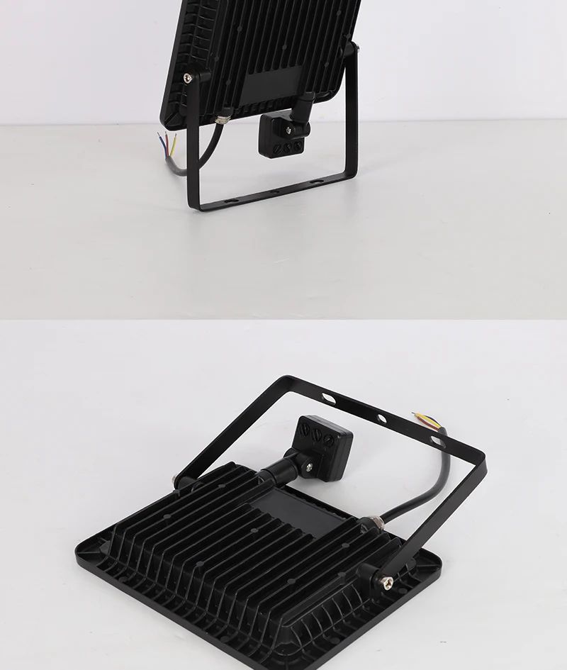 10W 20W 30W 50W 100W Induction Led flood light With Adjustable PIR Sensor 110V 220V floodlight Street Square Outdoor Lighting