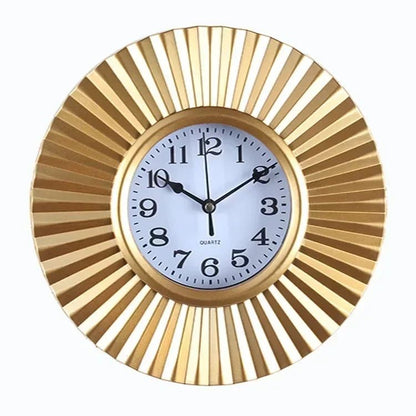 Retro home wall decoration clock font clear wall clock travel time accurate border three-dimensional hanging quartz clock