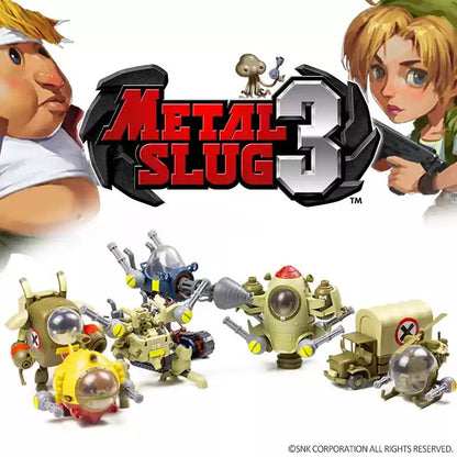 Kits de Montagem New Era Models Metal Slug 3 - Miniaturas de Veículos Militares Escala 1/72 Tanques/Mechas/Aeronaves/Caminhões Modelos Colecionáveis